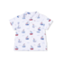 Angel Dear Bubbly Sailboats Blue - Polo with Casual Short
