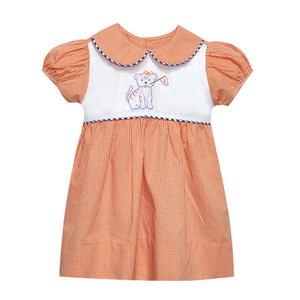 Tiger w/Flag Orange/Purple Dress