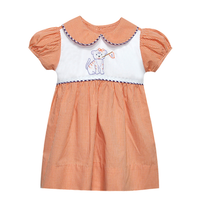 Tiger w/Flag Orange/Purple Dress