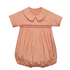 Tiger Orange/Purple Smocked Boy Bubble