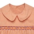Tiger Orange/Purple Smocked Boy Bubble