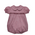 Gamecock Garnet/Black Smocked Girl Bubble