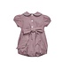 Gamecock Garnet/Black Smocked Girl Bubble