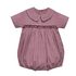 Gamecock Garnet/Black Smocked Boy Bubble