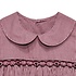 Gamecock Garnet/Black Smocked Boy Bubble