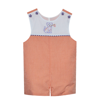 Tiger w/Flag Orange/Purple Shortall