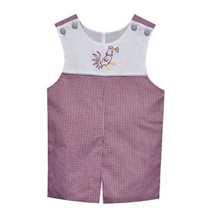 Gamecock w/Flag Garnet/Black Shortall