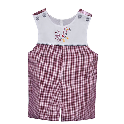 Gamecock w/Flag Garnet/Black Shortall