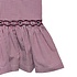 Gamecock Garnet/Black Smocked Drop Waist Dress