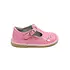 L'Amour Ruthie Stitched Tstrap  Patent Malibu Pink