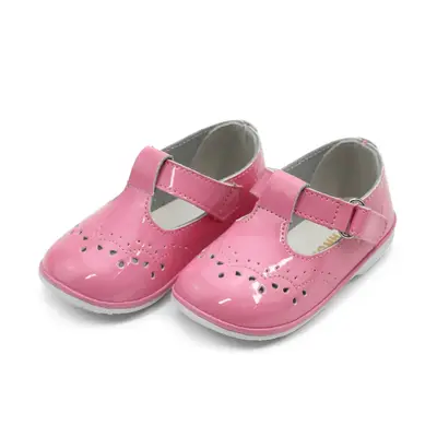 L'Amour Angel Birdie Patent Malibu Pink