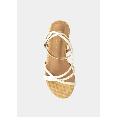 ShuShop Dana Mini White Sandal