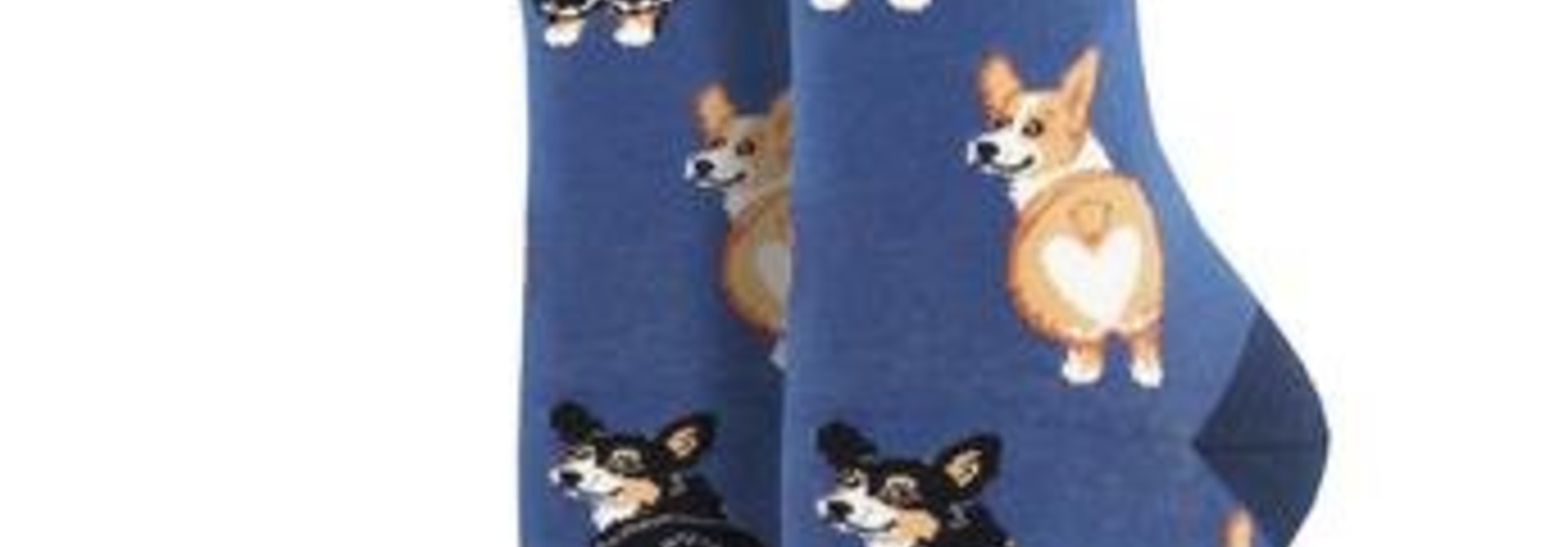 Women's Corgi Butt, Blue