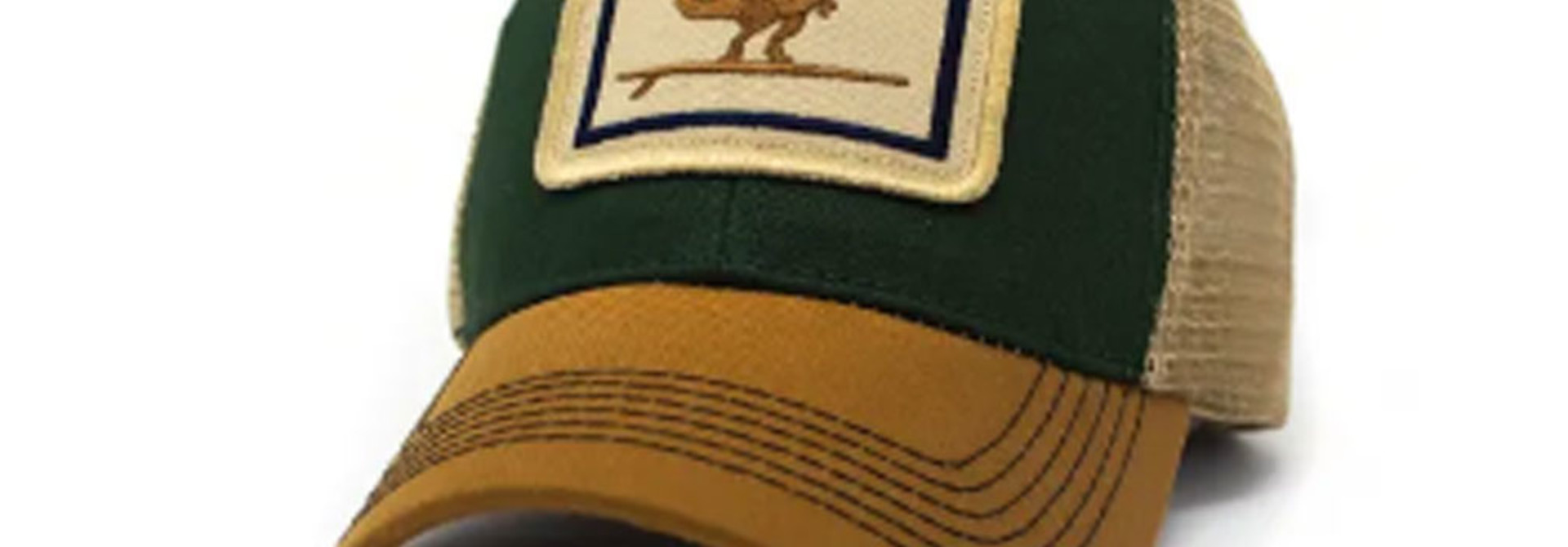 Surfing T-Rex Everyday Structured Trucker Hat, Woods