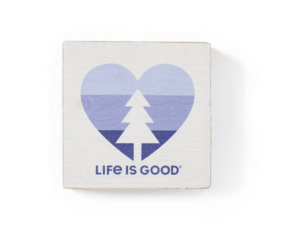 Tree Heart Wooden Sign Bone Tree Heart Wooden Sign Bone