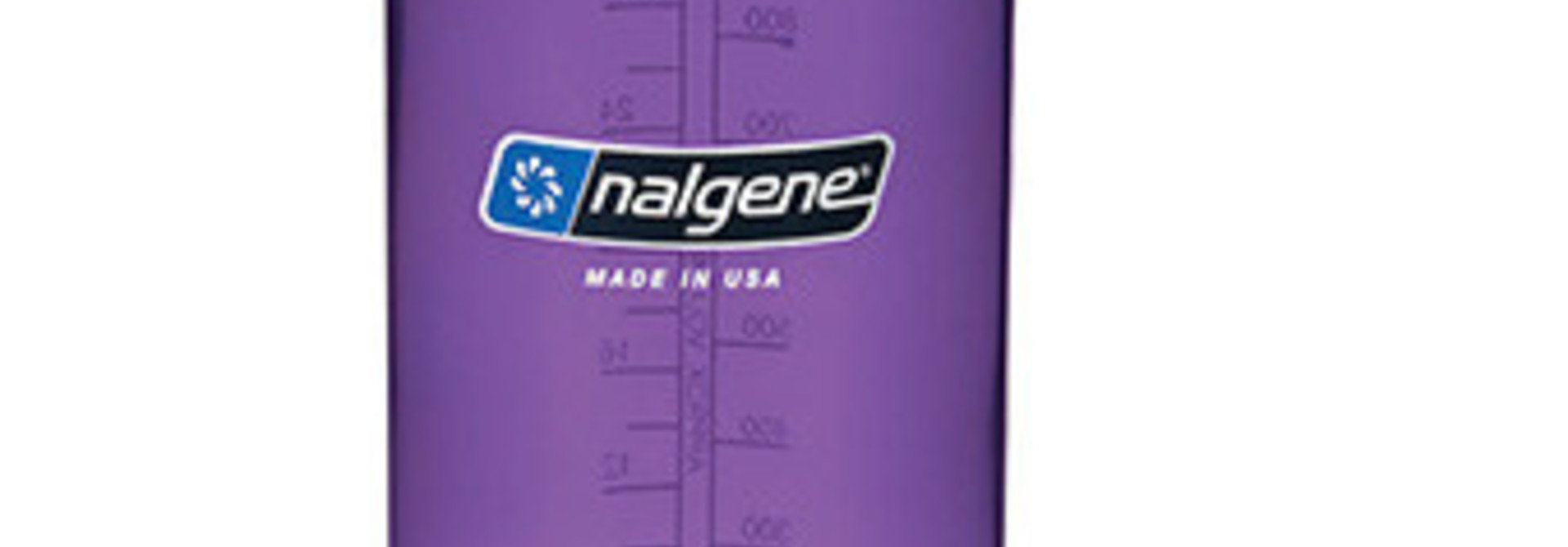 Nalgene Wide Mouth 1 qt, Purple w/White Lid