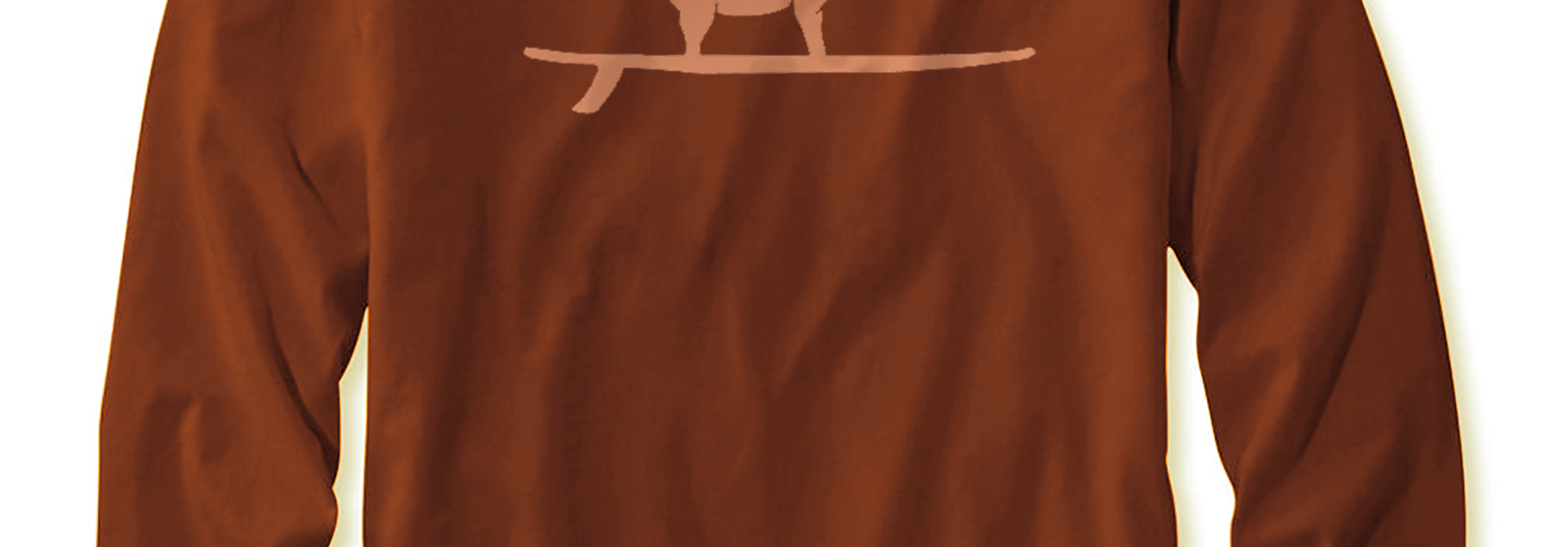 Surfing Pig L/S Tee, Clay