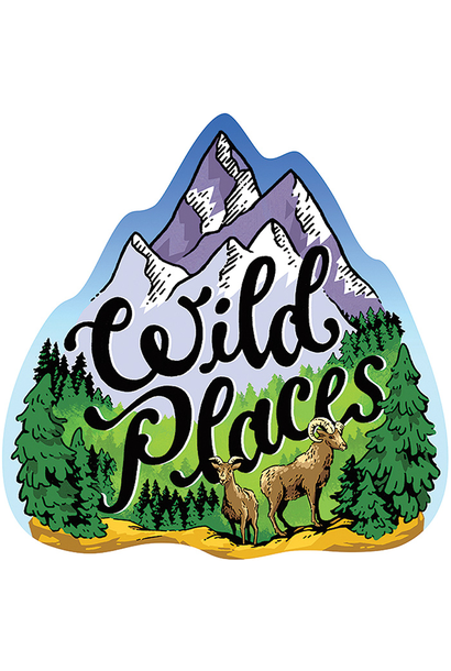 Wild Places Sticker