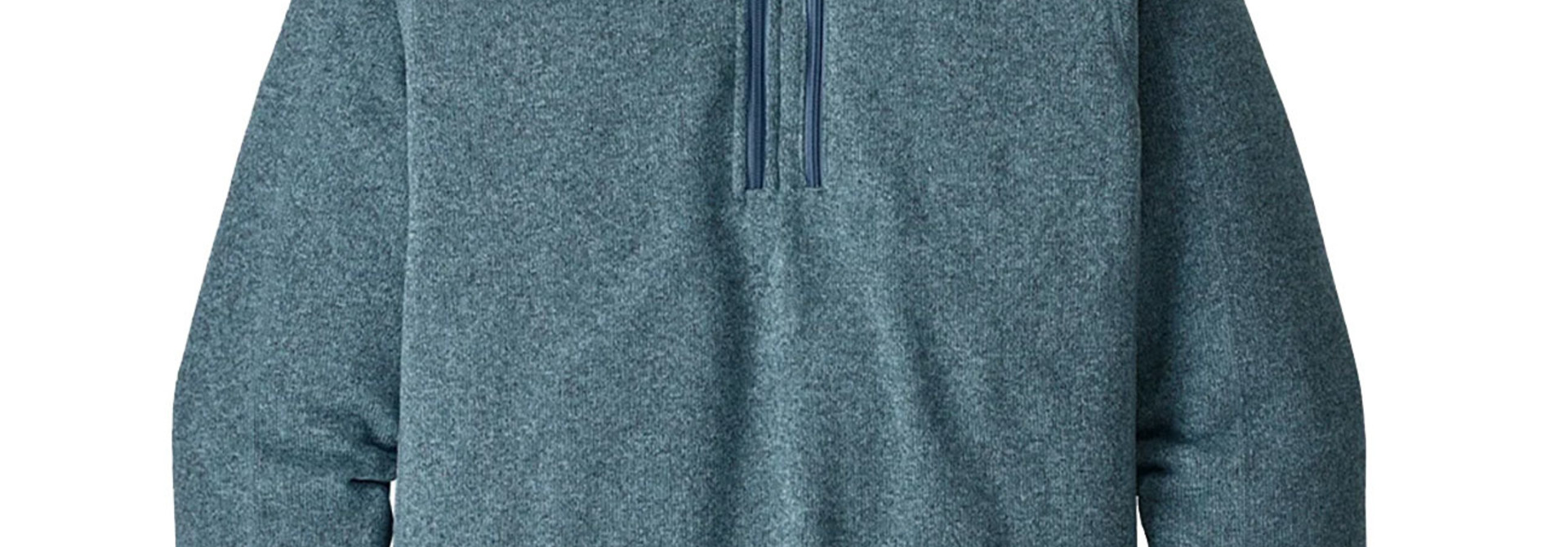 Men's Better Sweater 1/4-Zip Fleece, Pigeon Blue