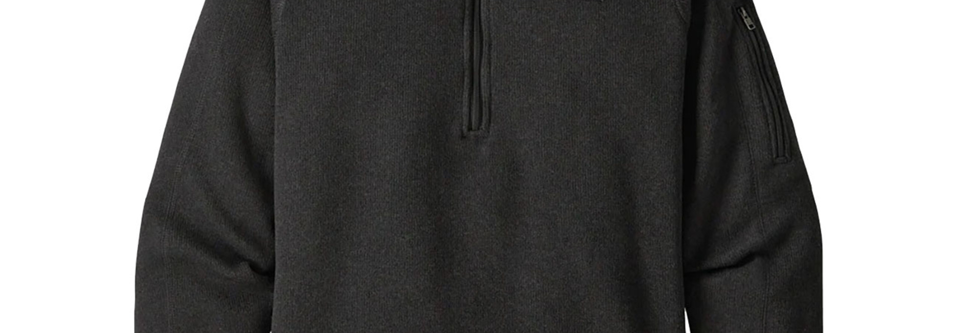 Women's Better Sweater 1/4-Zip Fleece, Black