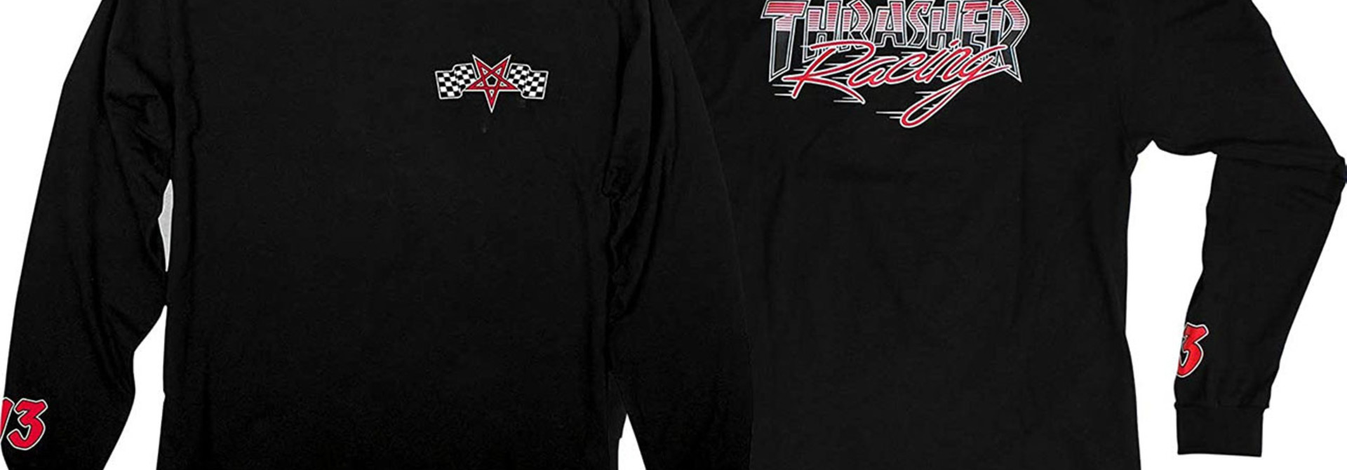 Racing Long-sleeve, Black/Red