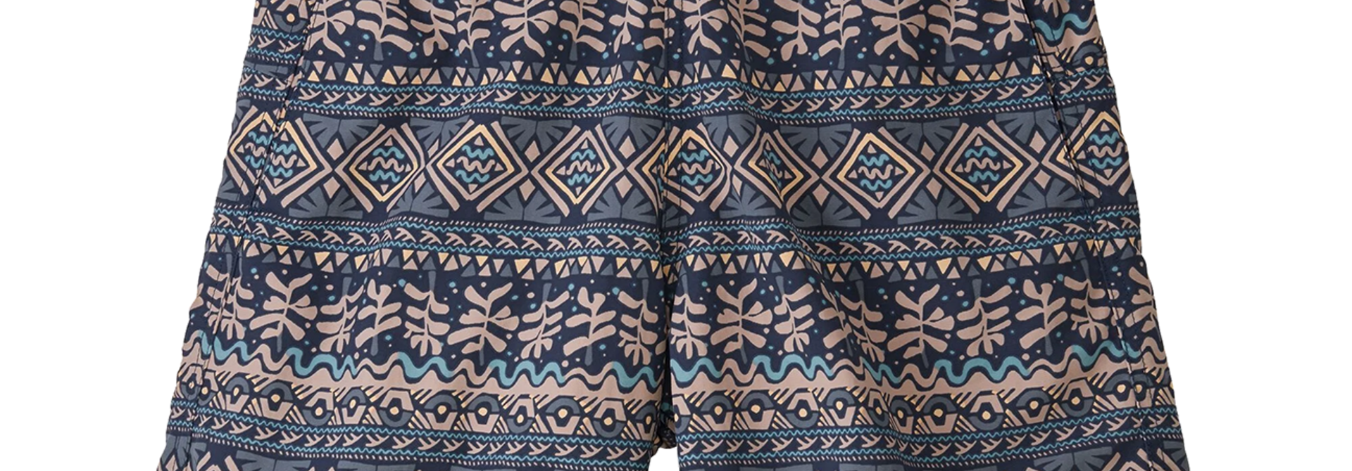 Women's Baggies Shorts Mangrove Tiki: Tidepool Blue - 5"