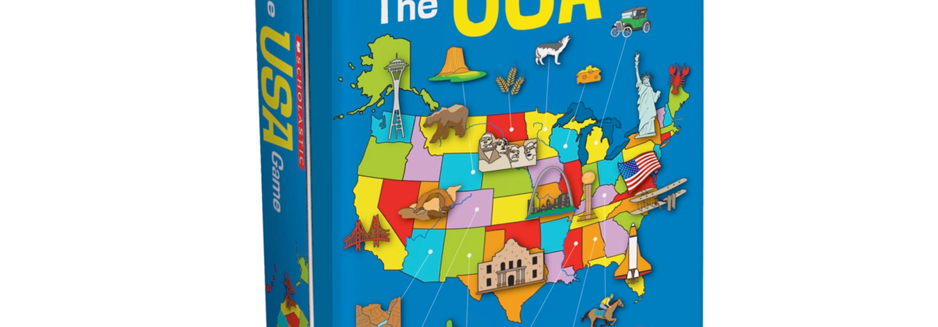 Scholastic The USA Game Tin