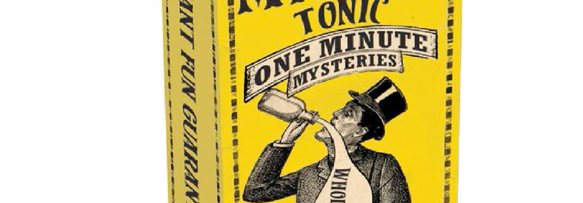 Clarendon's Mystery Tonic One Minute Trivia