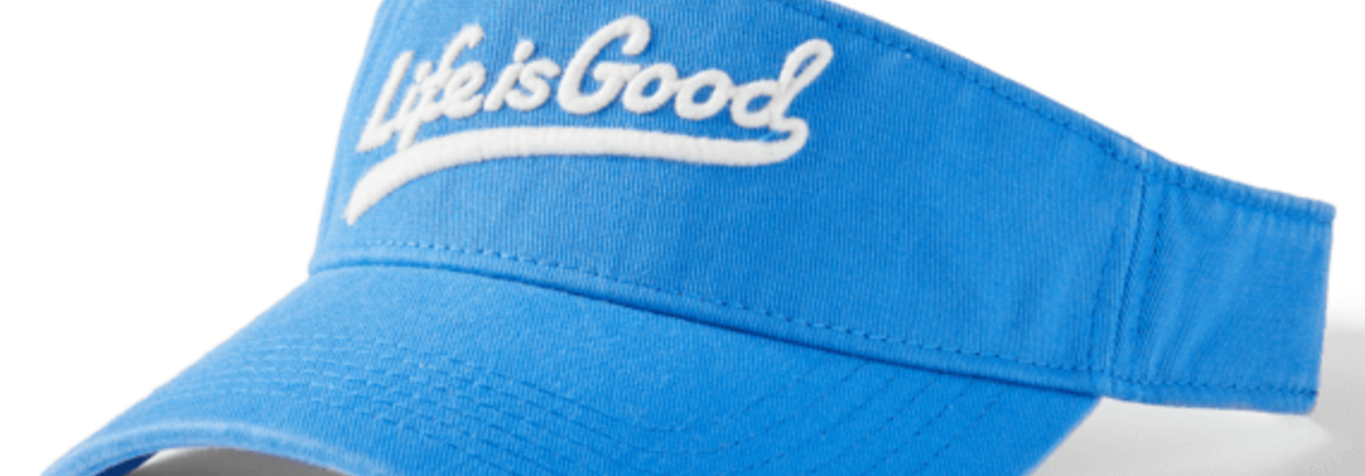 Ballyard Script Chill Cap Visor, Royal Blue