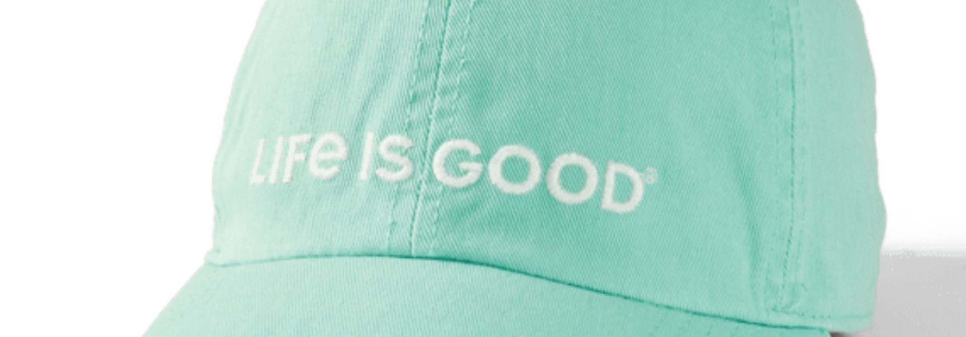 LIG Wordmark Horizontal Chill Cap, Spearmint Green