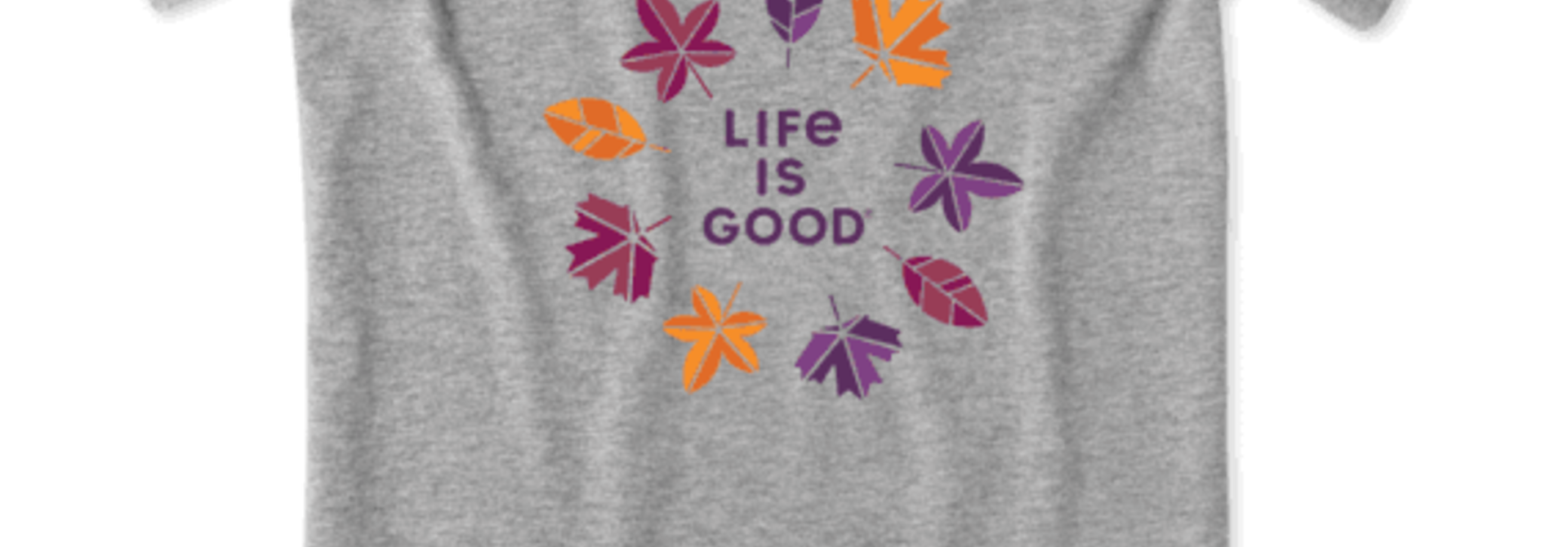 W's Fall Colors Crusher-LITE Vee, Heather Gray