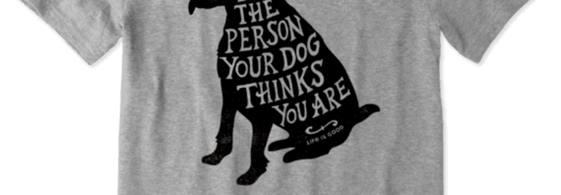 M Crusher Tee Be the Dog, Heather Gray