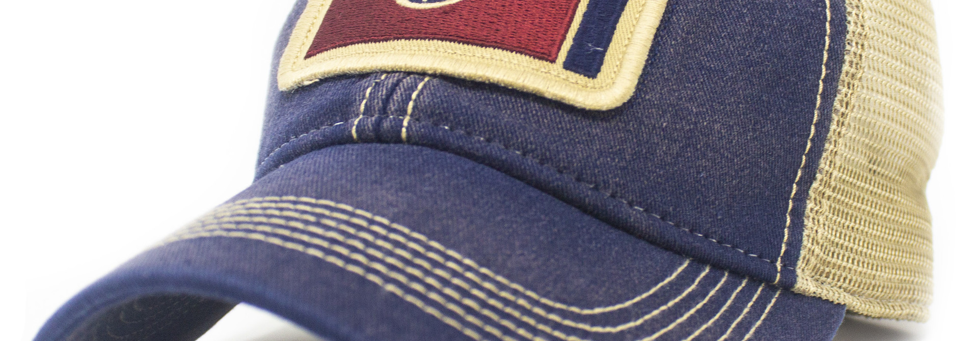 Tennessee Flag Trucker Hat, Navy