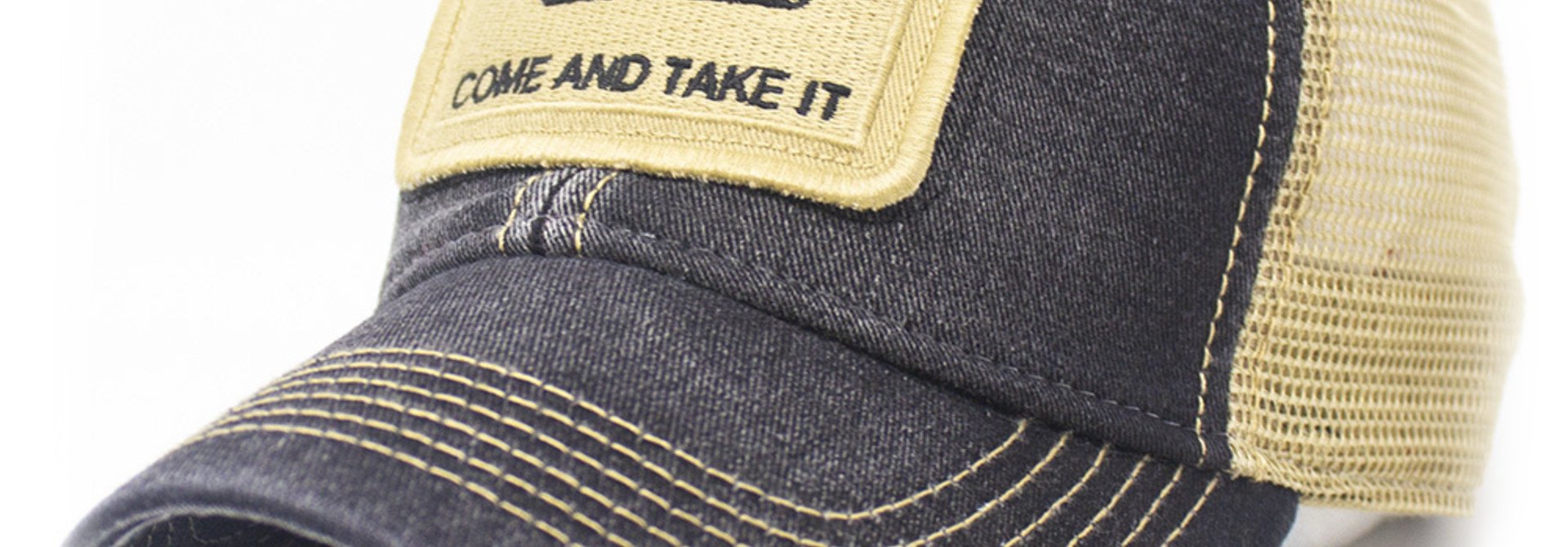 Come and Take It Trucker Hat, Black
