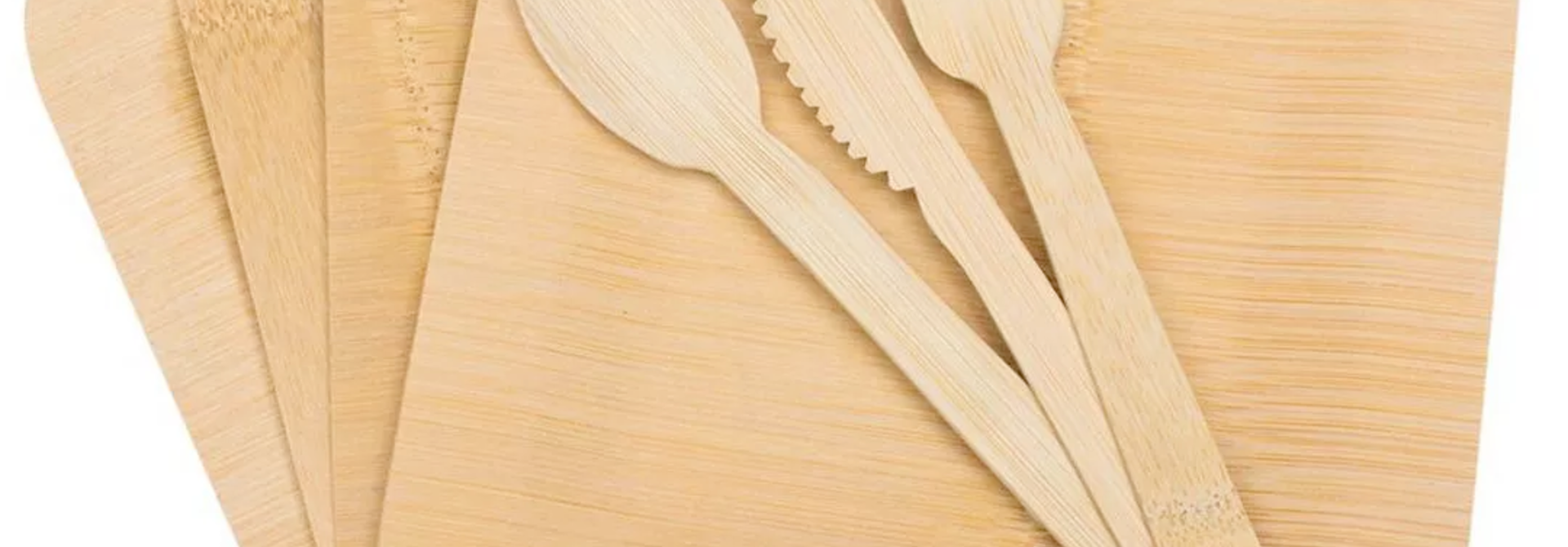 Bamboo Dinner Set, 16 Pieces
