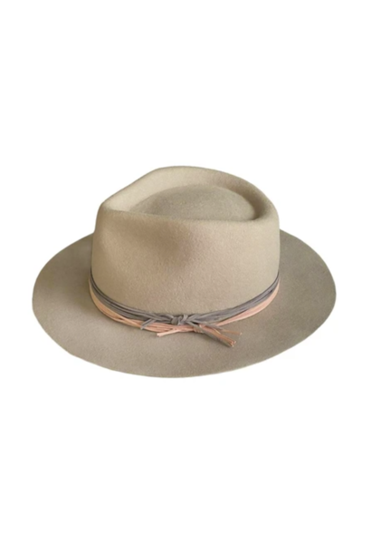 Tambourine Outback Wool Hat, Putty