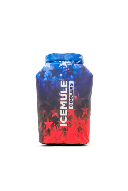 Small Classic 10L Cooler, Red White and Blue