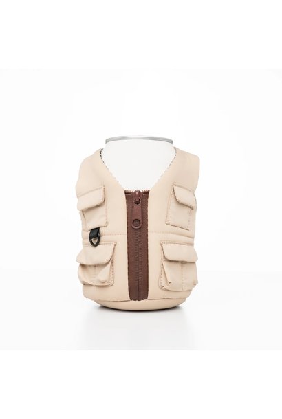 Beverage Adventure Vest, Classic Tan