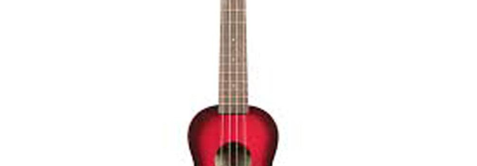 Makala Dolphin Soprano Ukulele, Red Burst