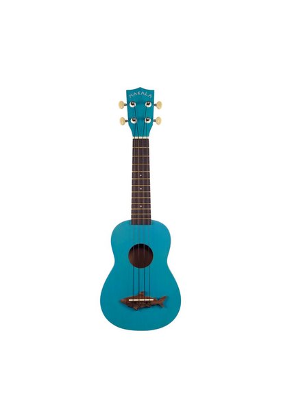 Makala Shark, Soprano Ukulele, Mako Blue