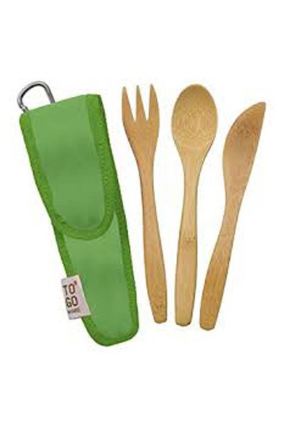 To Go Ware, Utensil Set, Avocado