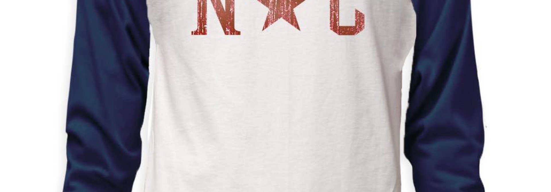 NC Star Baseball Tee, Navy