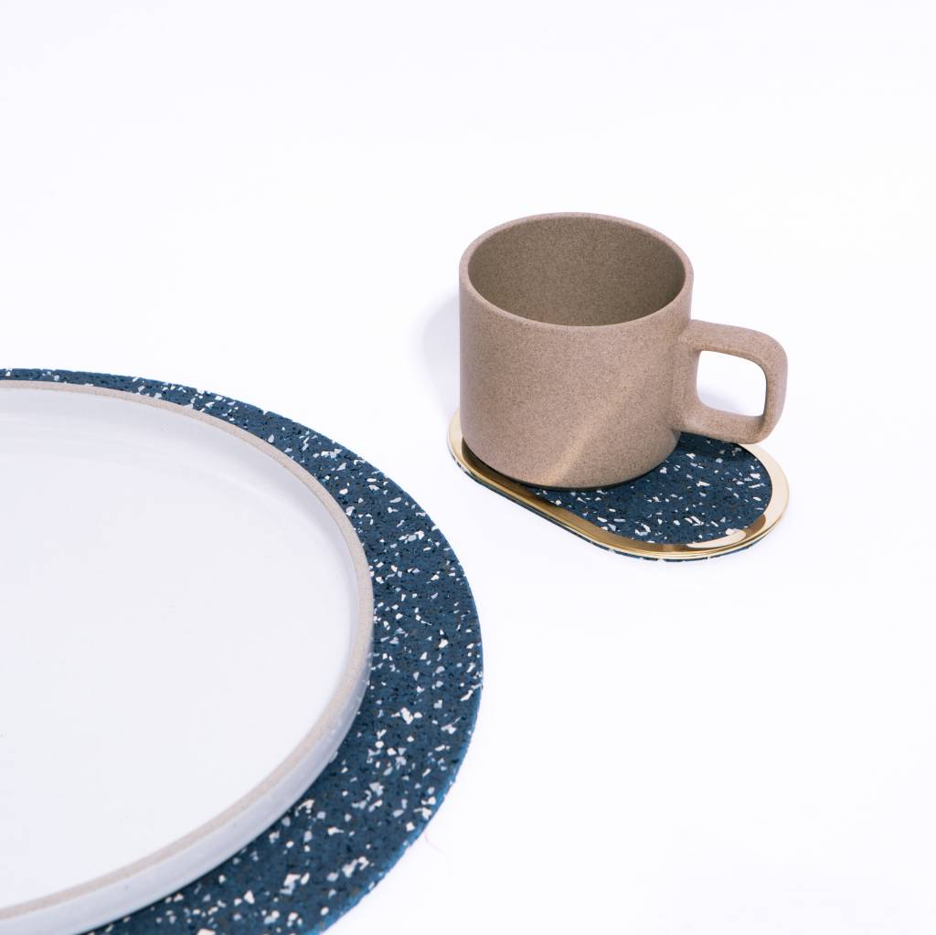 Slash Objects Round Rubber Placemat 15"