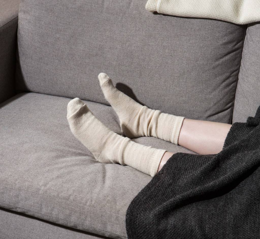 Long Hollow Suri Alpacas Alpaca Socks