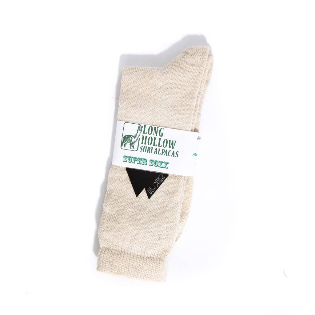 Long Hollow Suri Alpacas Alpaca Socks