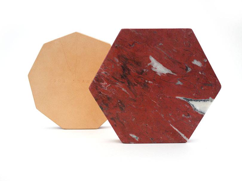 Fort Standard Colored Marble Trivet