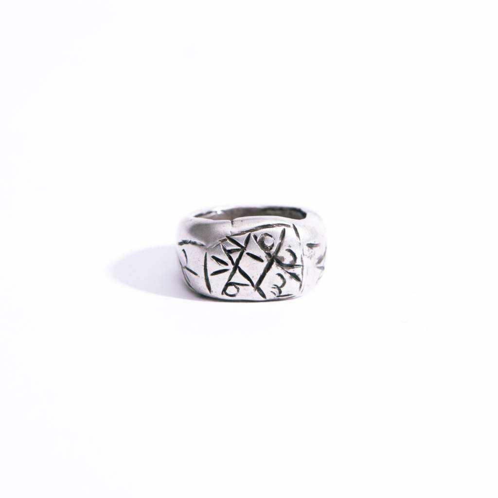 Vintage Ethiopian Silver Ring - F