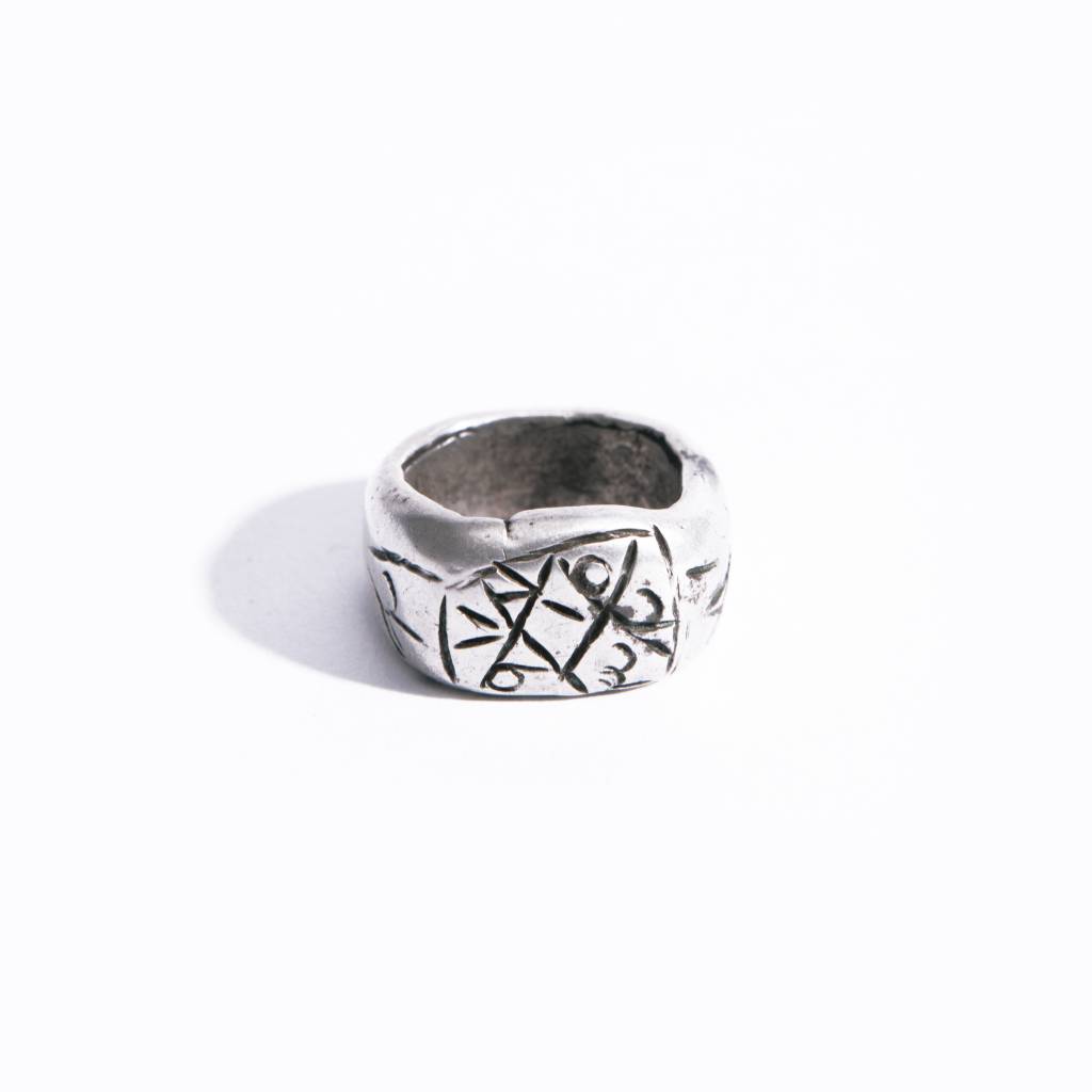 Ford Wheeler Vintage Ethiopian Silver Ring - F