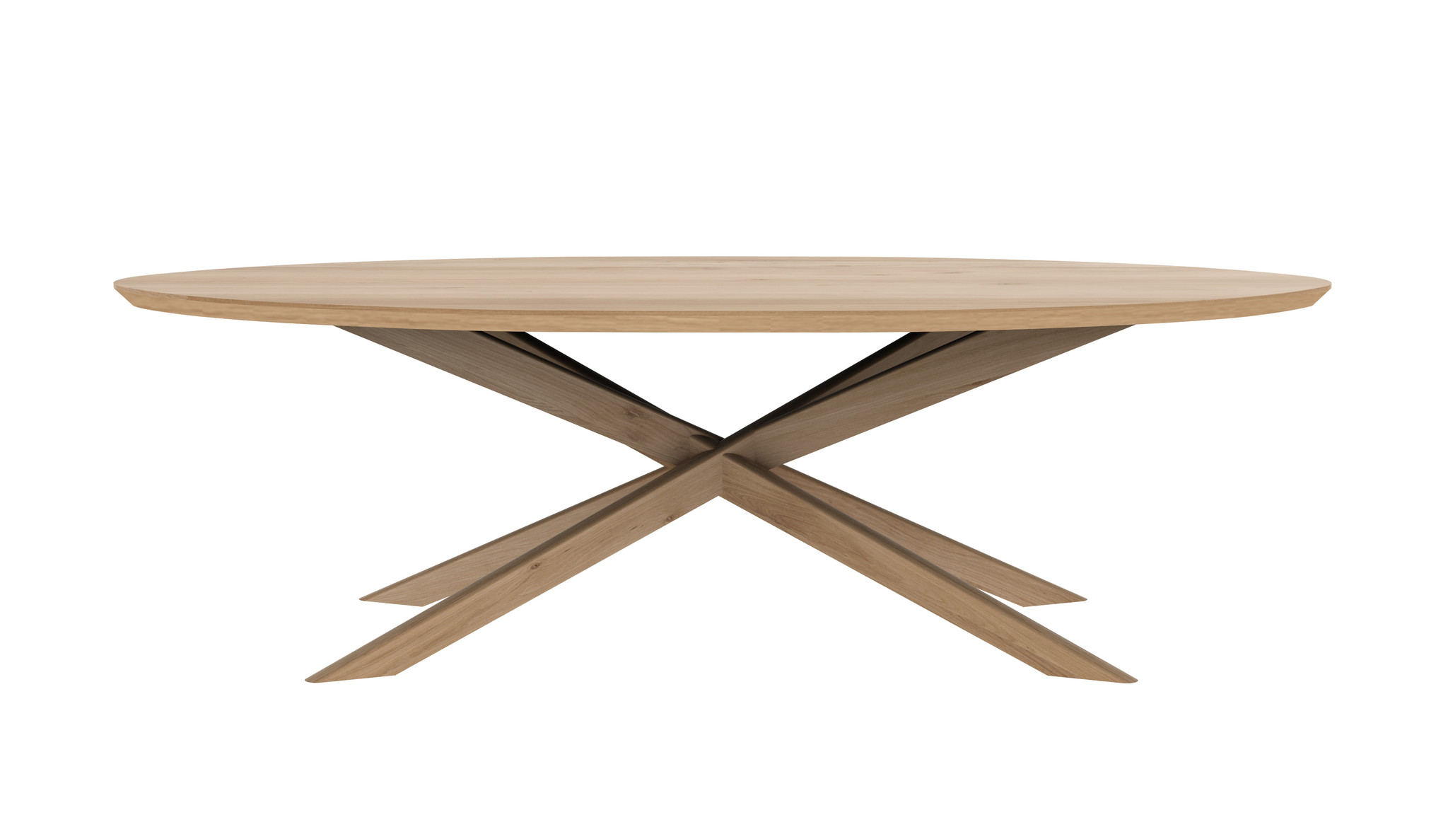 Ethnicraft Oak Mikado Coffee Table - Oval