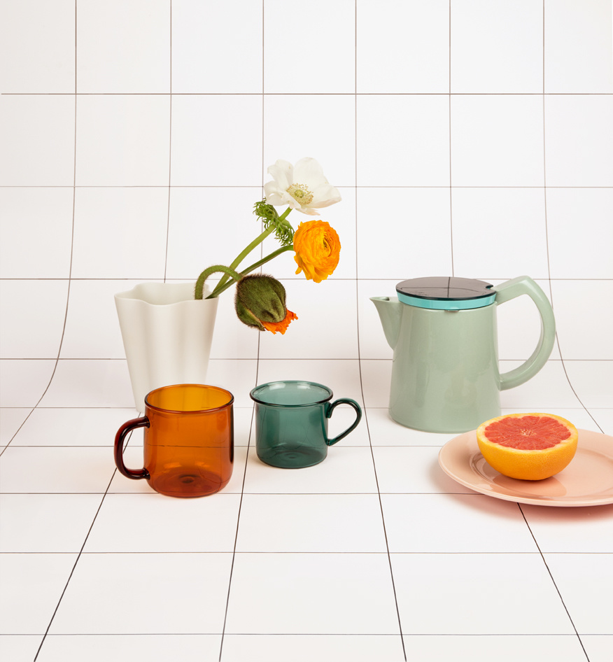 Hay Borosilicate Cup - Aqua